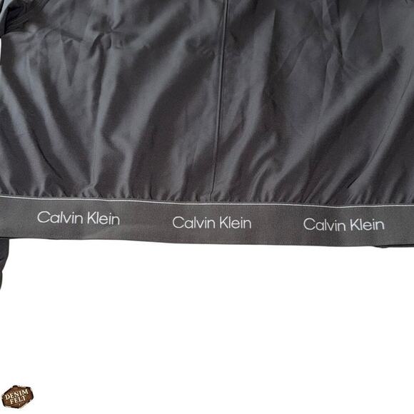 Calvin Klein Modern Sport Windbreaker Jacket Boulevard Grey Size S - NEW/NWT!! - Picture 11 of 16